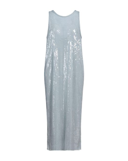 8pm Blue Midi Dress