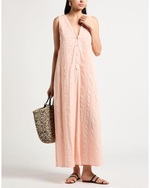 Crossley Pink Maxi-Kleid