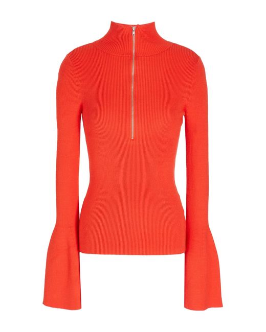 8 by YOOX Red Turtleneck