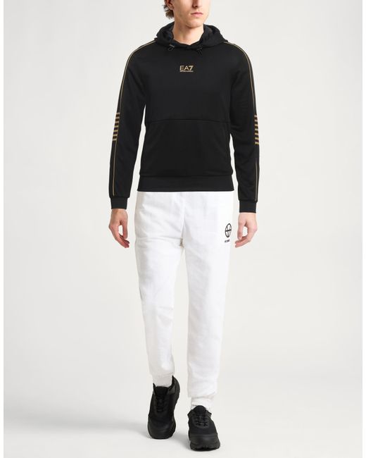 EA7 Black Sweatshirt for men