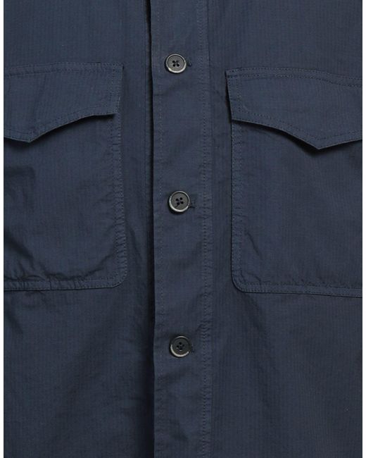 Barena Blue Shirt Cotton, Elastane for men