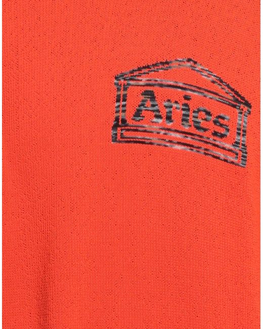 Aries Red Turtleneck for men