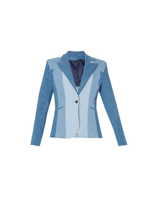 Manteau en jean Liu Jo en coloris Blue