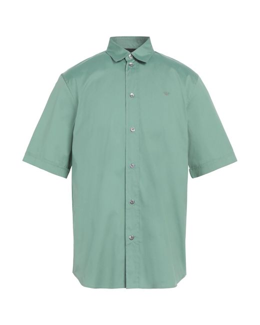 Emporio Armani Green Shirt for men