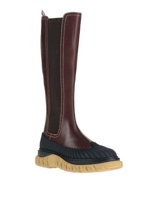 Thom Browne Brown Boot