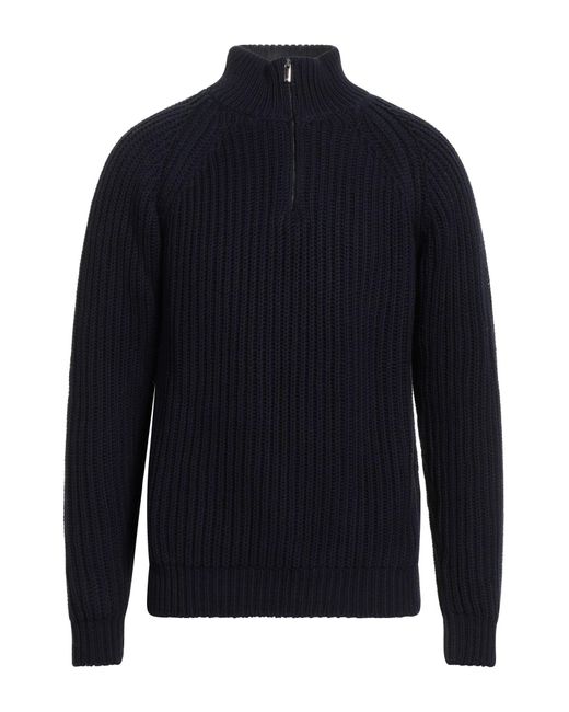 Massimo Alba Blue Midnight Sweater Cotton for men