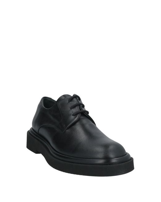 Paloma Barceló Black Schnürschuh