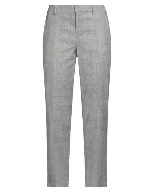 PT Torino Gray Pants Virgin Wool