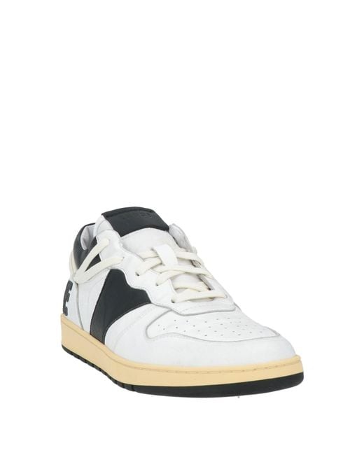 Rhude White Sneakers Leather for men