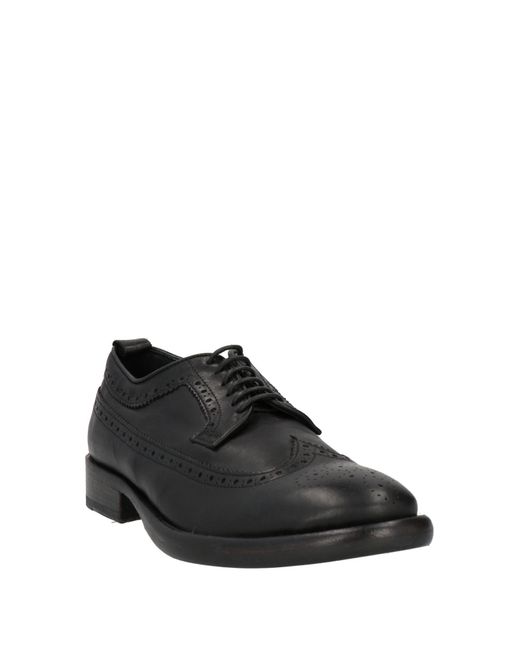 Ernesto Dolani Black Lace-up Shoes for men