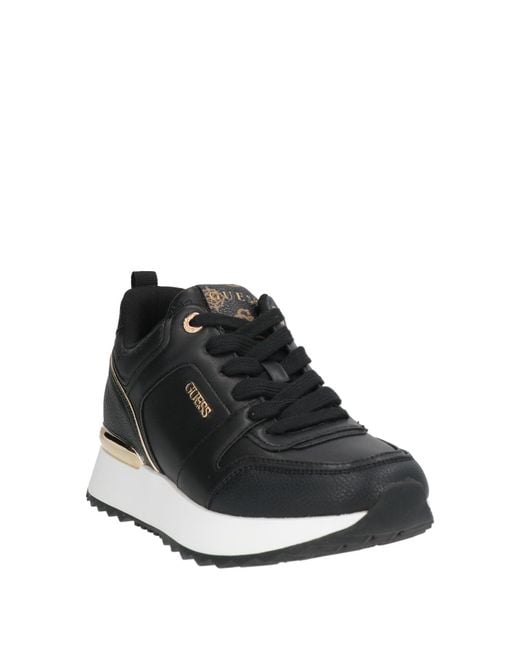 Guess Black Sneakers Synthetic Material