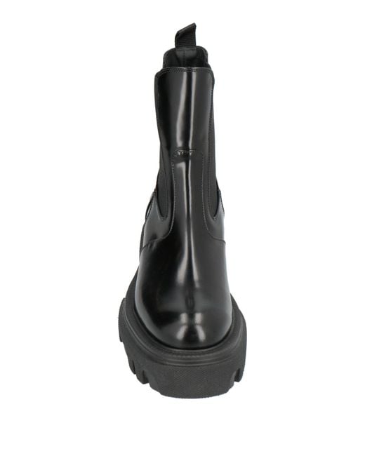 MSGM Black Ankle Boots