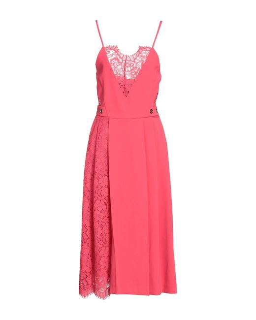 Custoline Pink Midi Dress