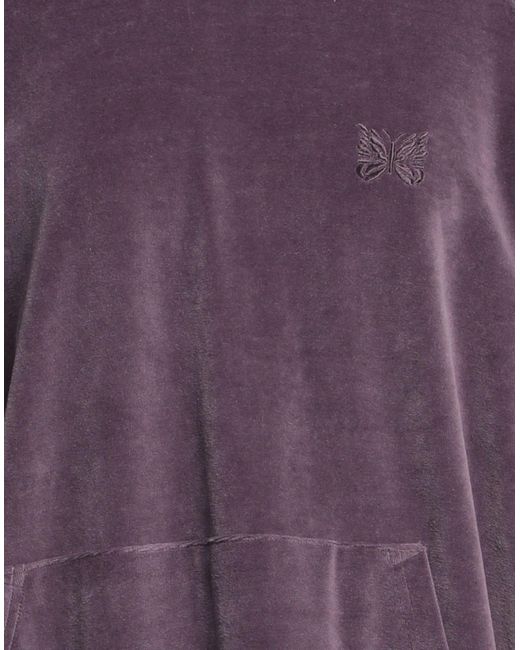 Needles Purple Sweatshirt