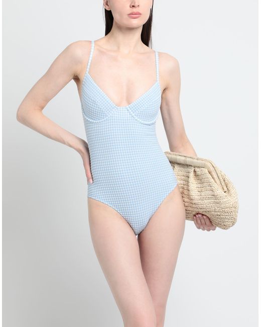 Moeva Blue One-piece Swimsuit