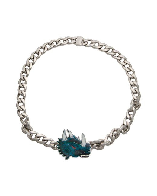 Lanvin Blue Necklace for men