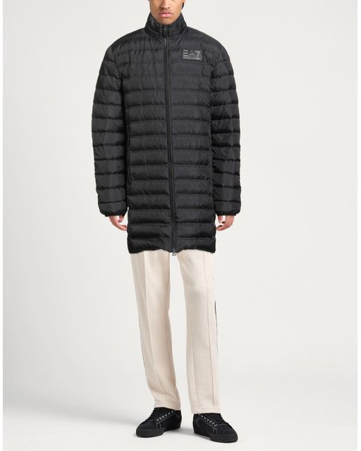 EA7 Gray Puffers for men