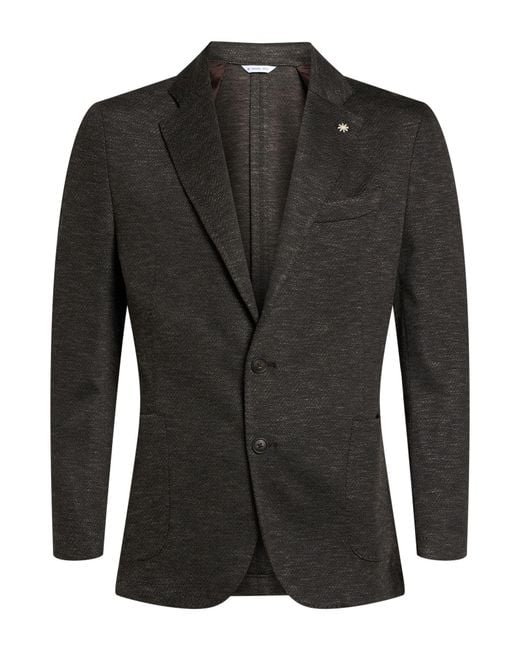 Manuel Ritz Black Blazer for men