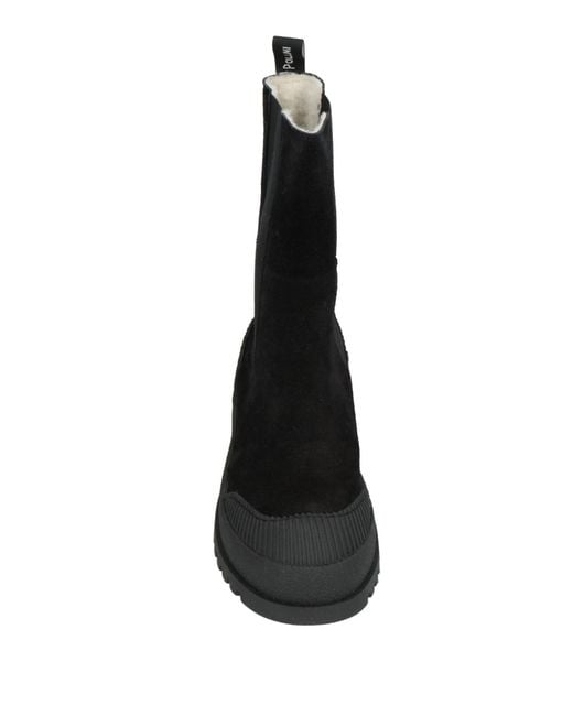 Pollini Black Ankle Boots
