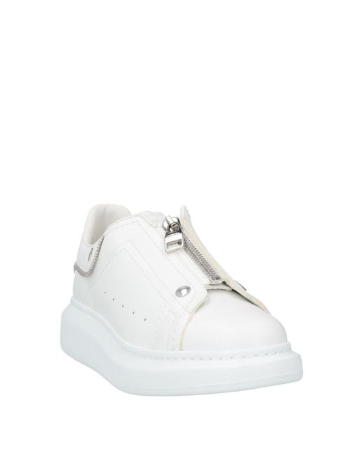 McQueen White Trainers