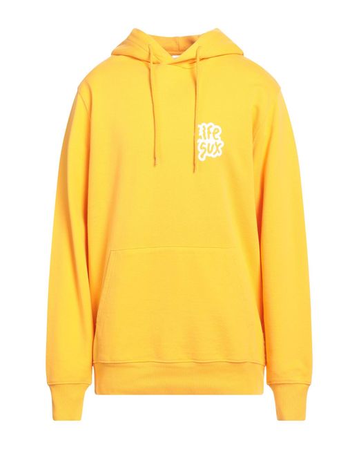 LIFE SUX Yellow Sweatshirt for men