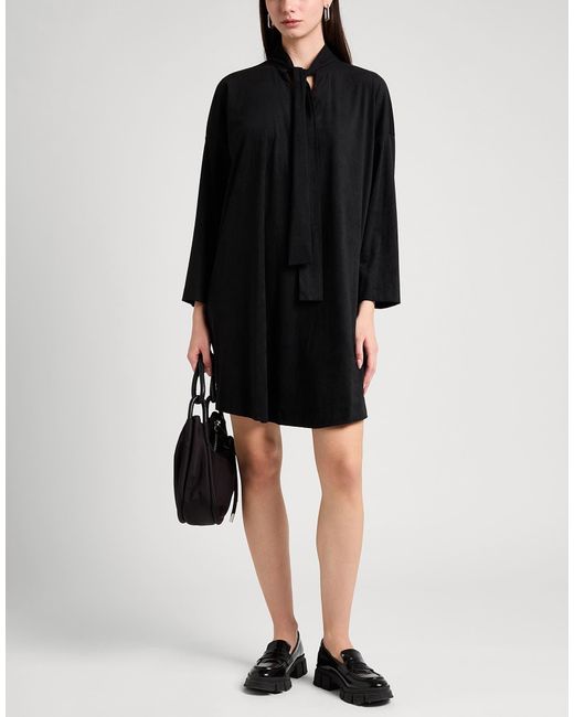 ARMANI EXCHANGE Black Mini Dress
