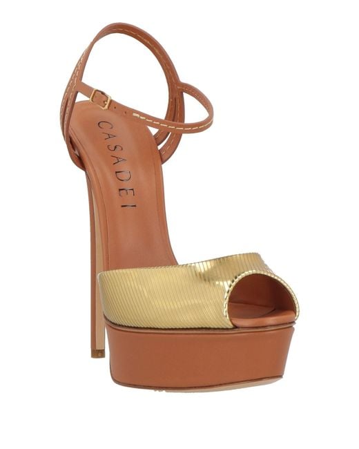 Casadei White Sandals