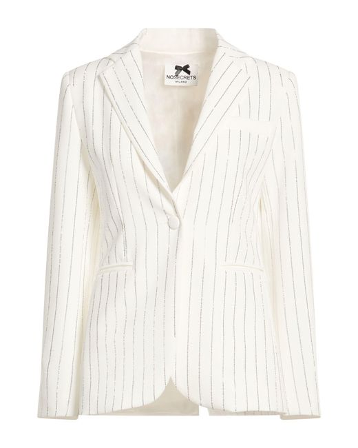 No Secrets White Blazers