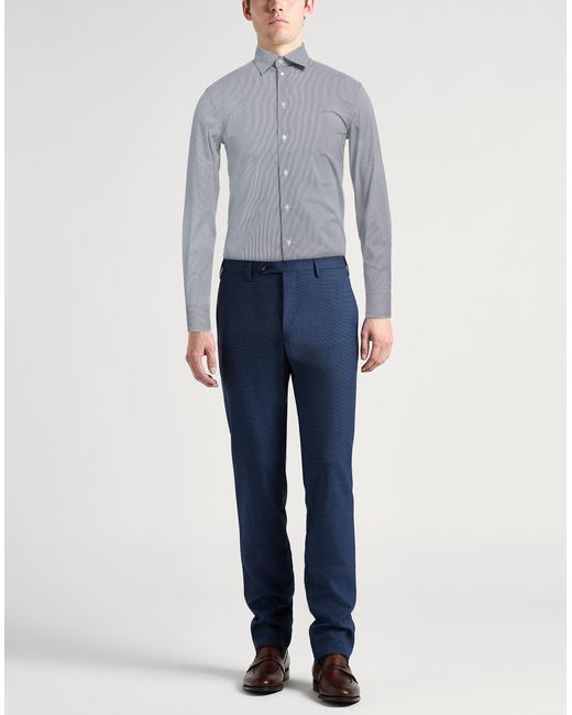 Camicia di Emporio Armani in Blue da Uomo