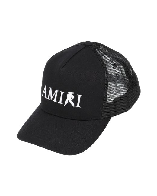 Amiri Black Hat for men