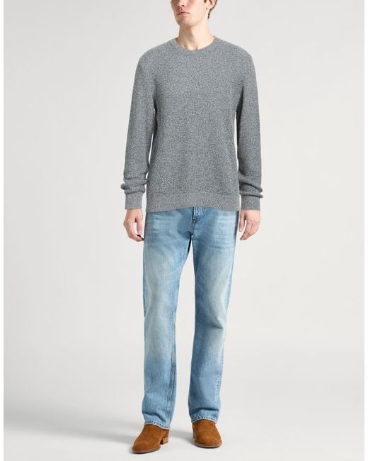 Roberto Collina Gray Sweaters for men