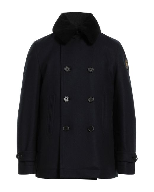 Manteau long Belstaff pour homme en coloris Black