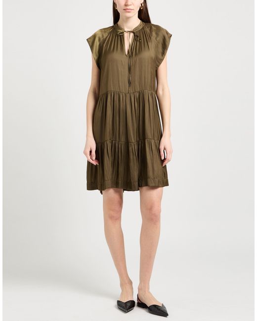 Zadig & Voltaire Green Mini Dress