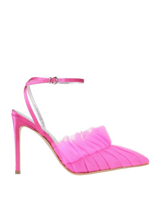 Marc Ellis Pink Fuchsia Pumps Textile Fibers