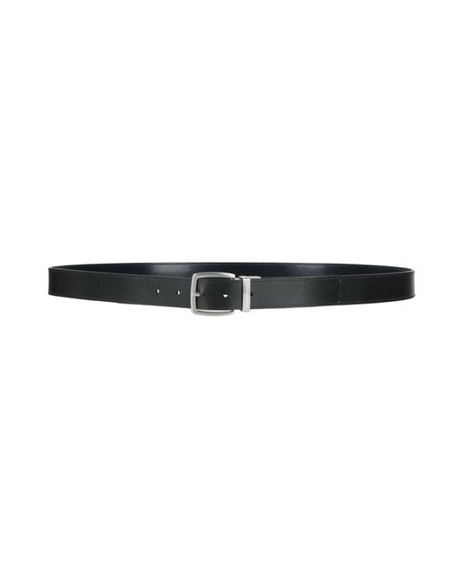 Emporio Armani White Belt Calfskin for men