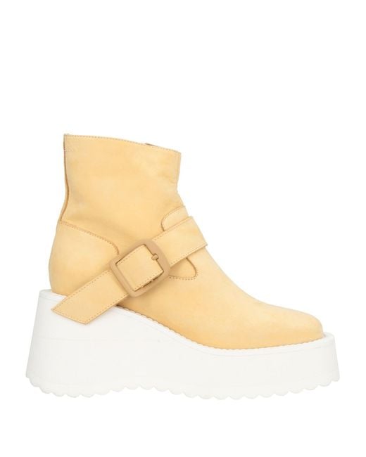 Stivaletti di MM6 by Maison Martin Margiela in Natural
