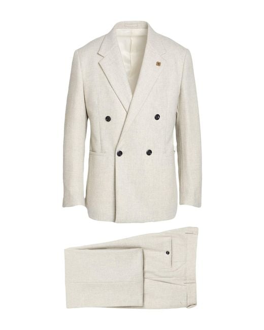 Lardini White Suit for men