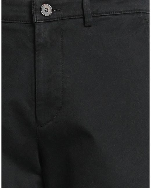 Lyle & Scott Black Pants Cotton, Elastane for men