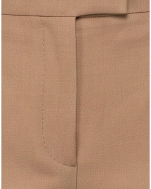 Max Mara Natural Pants Cotton, Polyamide, Elastane