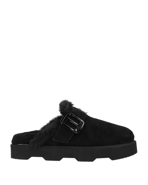 Hogan Black Mules & Clogs