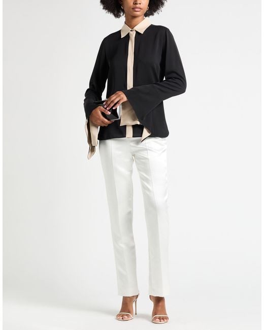 Max Mara Black Shirt Silk