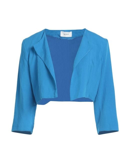 ViCOLO Blue Jacket Viscose, Linen