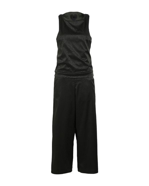 Rrd Black Jumpsuit Polyester, Elastane