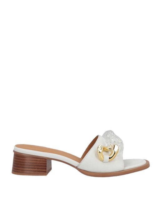 See By Chloé Natural Sandals