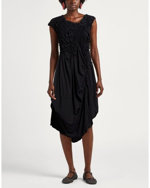High Black Midi Dresses