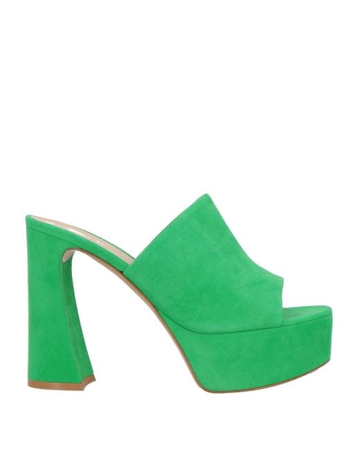 Gianvito Rossi Green Sandals