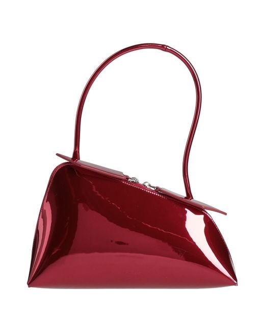 The Attico Red Handbag Leather