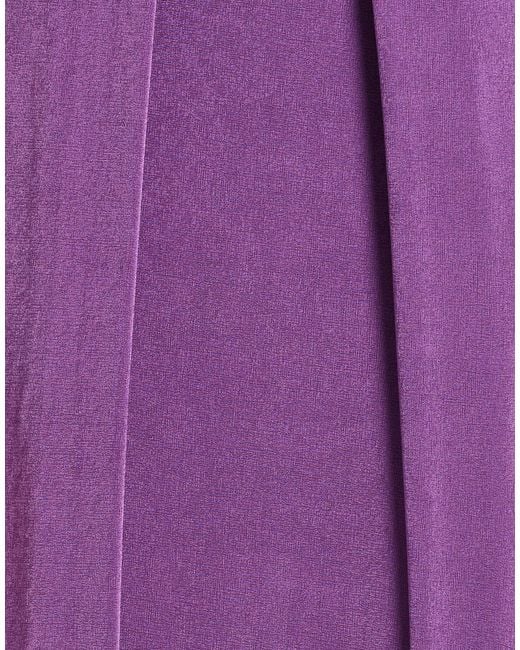 Aniye By Purple Maxi Dress Polyester, Elastane