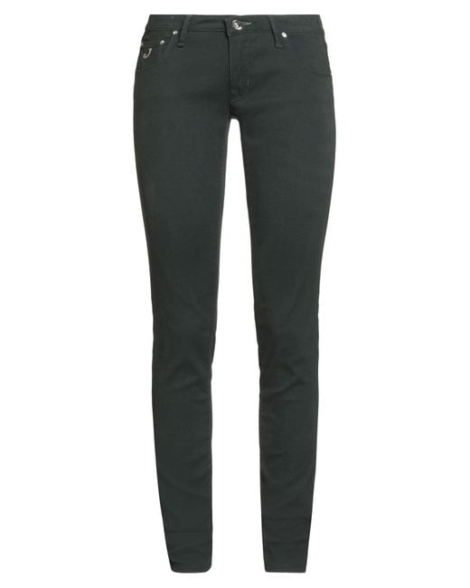 Jacob Cohen Gray Pants Cotton, Polyamide, Elastane