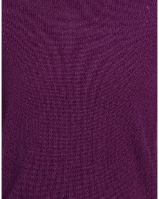 Drumohr Purple Turtleneck Lambswool for men